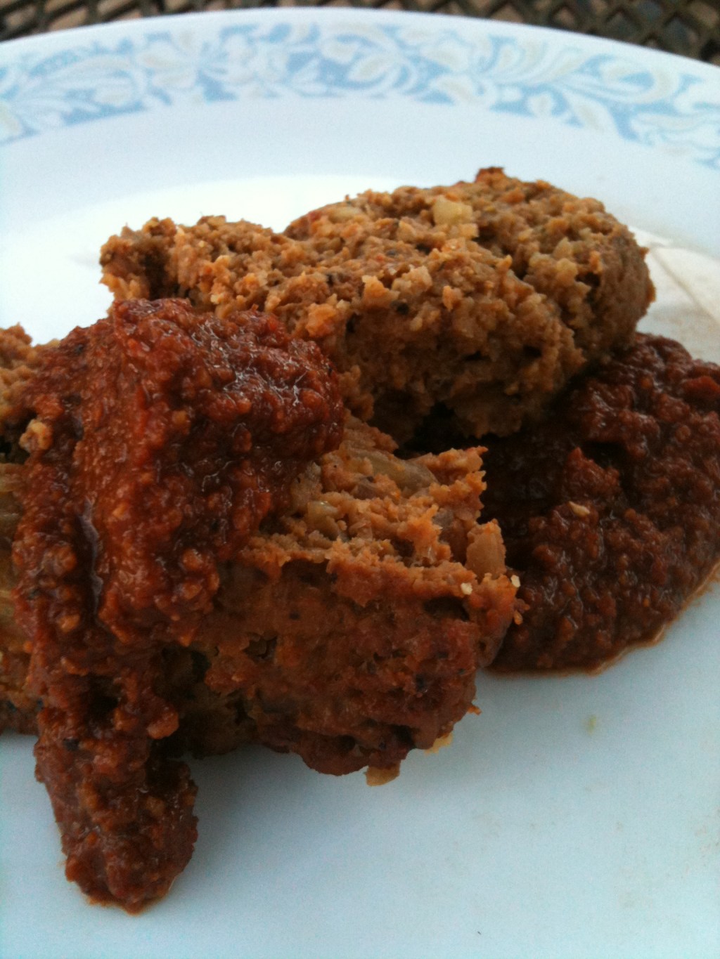 Turkey Meatloaf and Ancho Mole&nbsp;Sauce