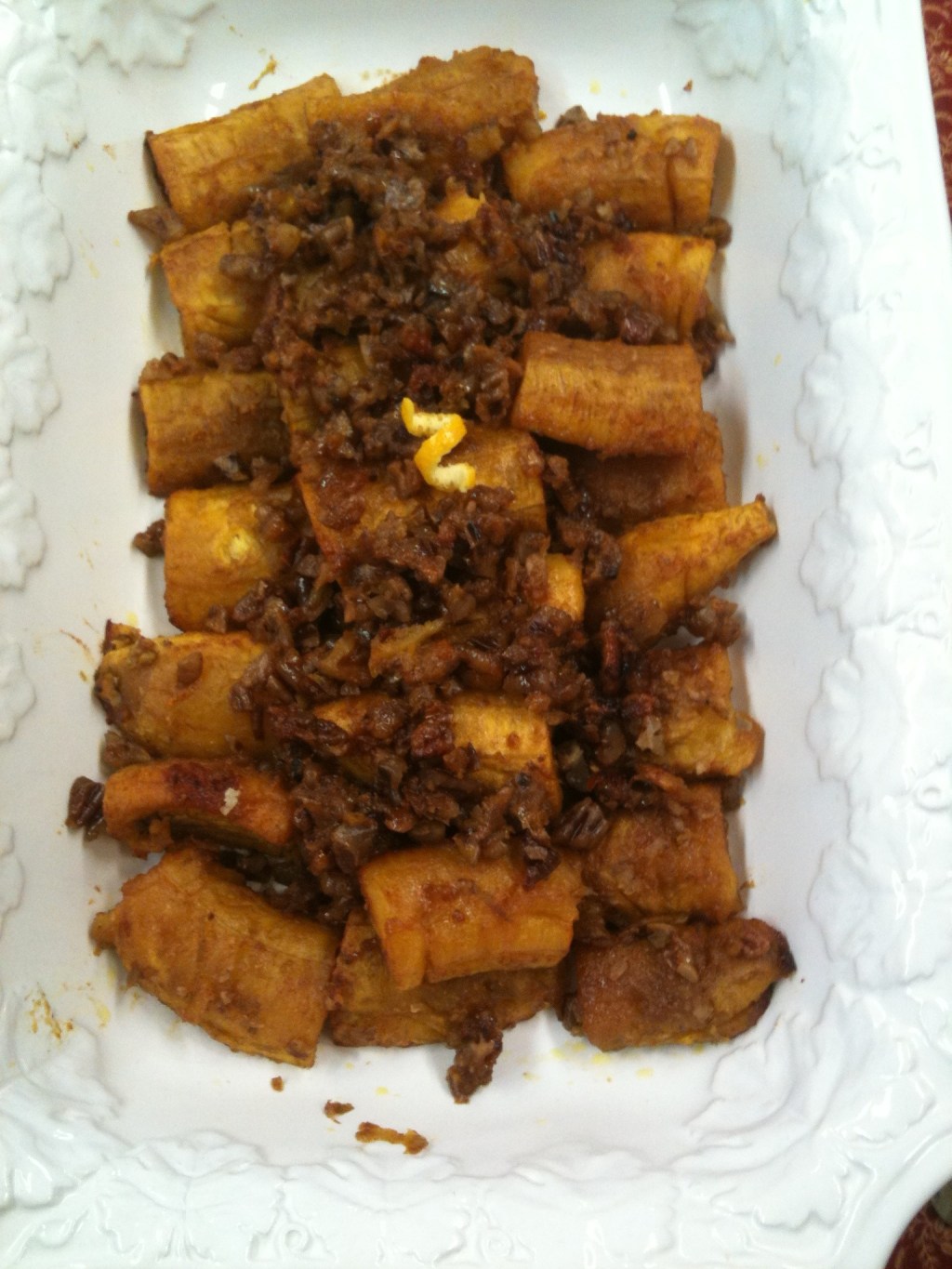 Citrus Baked Plantains