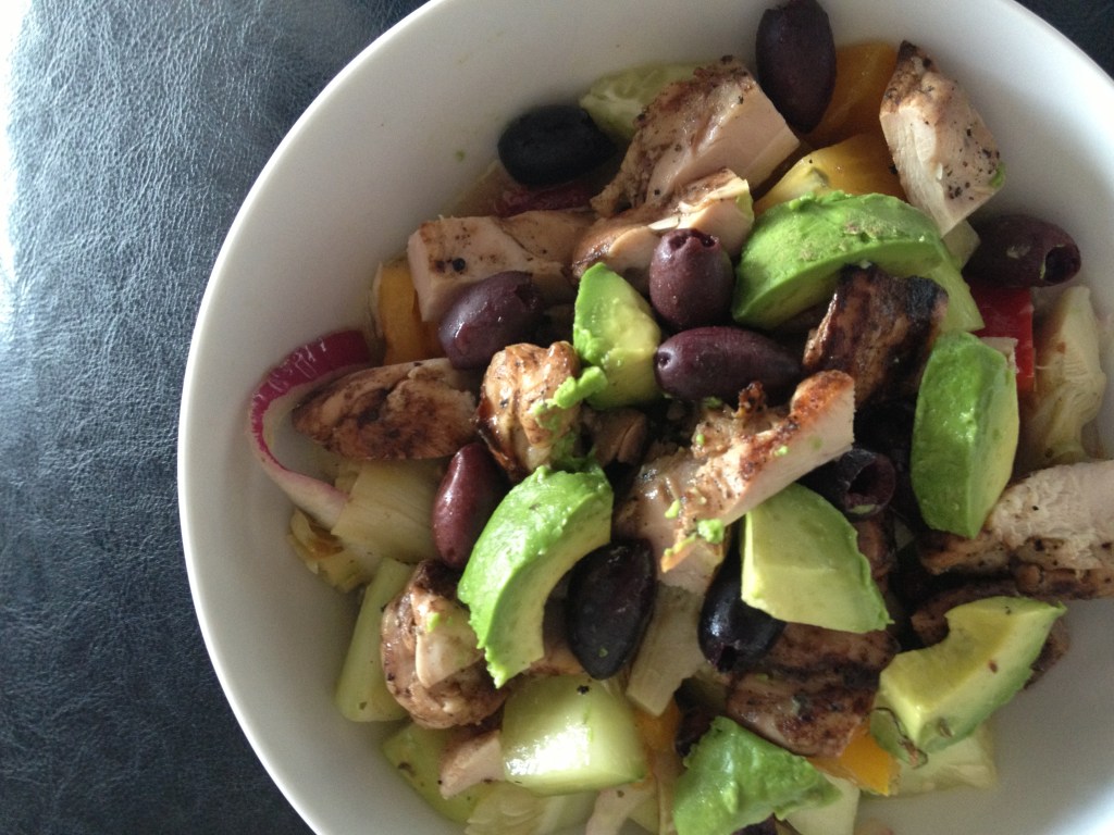 Marinated Chicken and Artichoke&nbsp;Salad