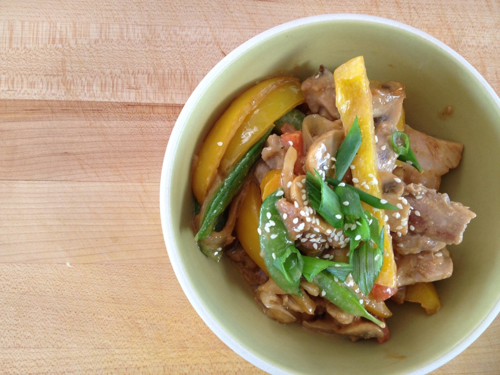 Chicken Stir Fry with Creamy Cashew&nbsp;Sauce