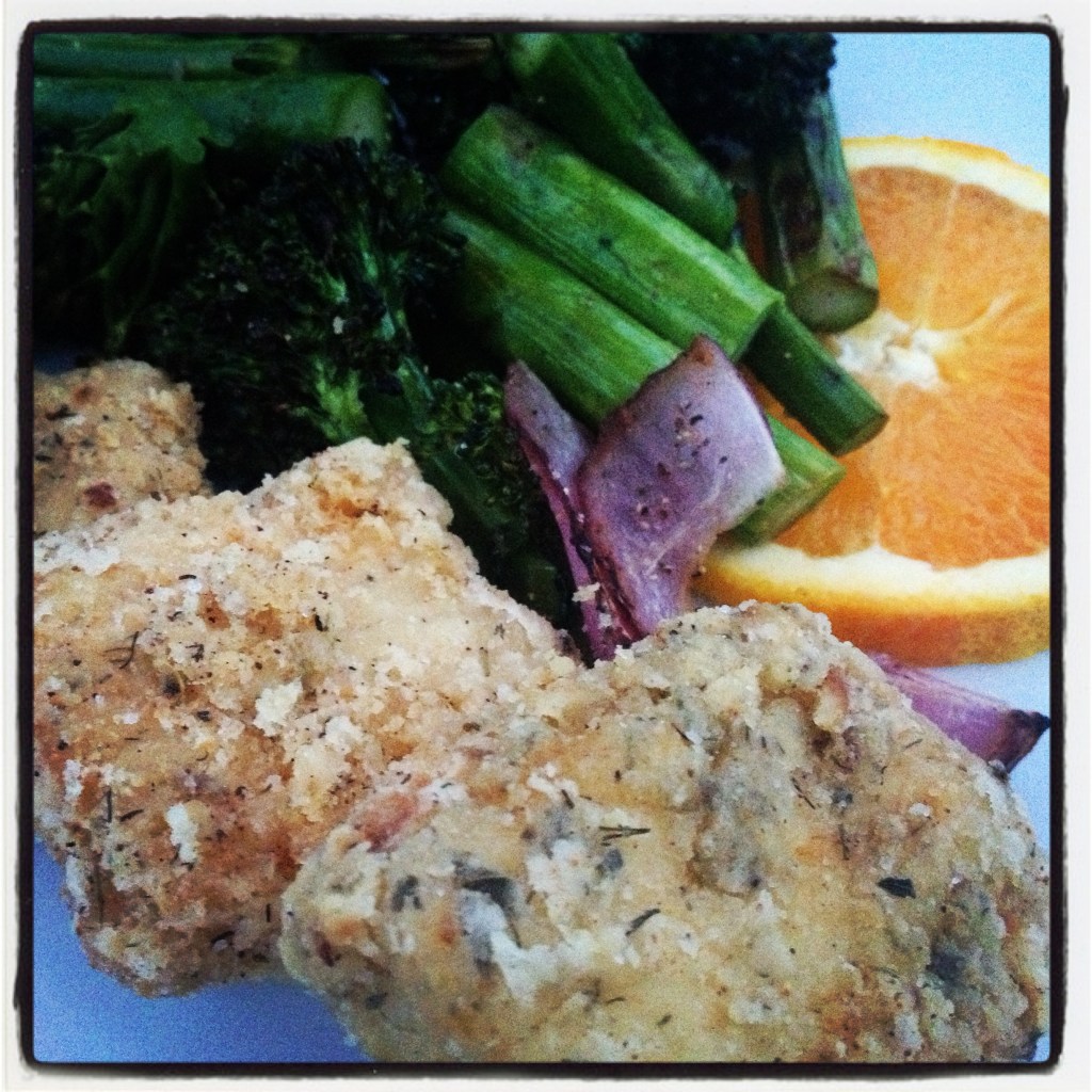 Orange and Herb Battered&nbsp;Fish