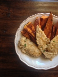 Chicken Fingers with Honey Mustard&nbsp;Dip