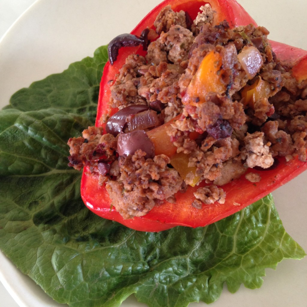Greek Lamb Stuffed&nbsp;Peppers