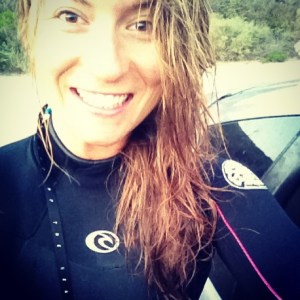 went to go surf off the brownie