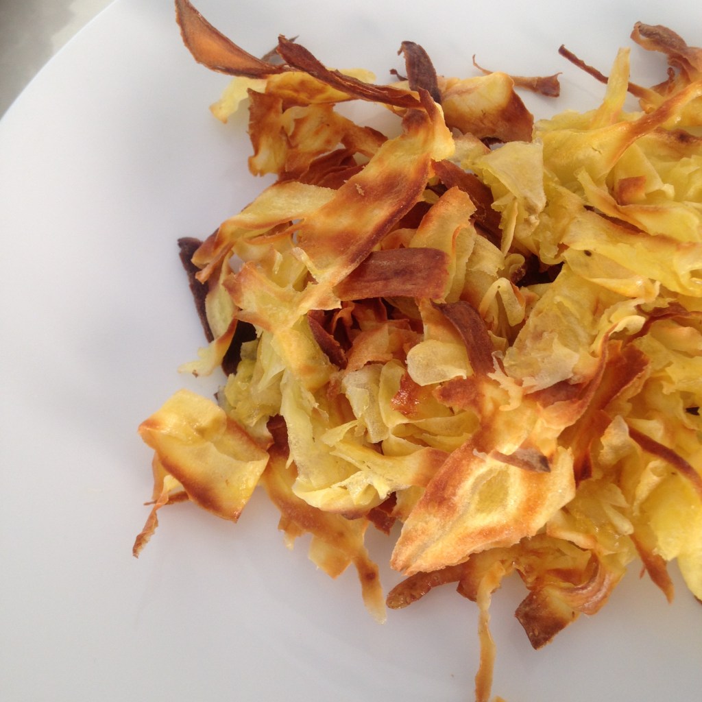 Crispy Sweet Potato&nbsp;Ribbons