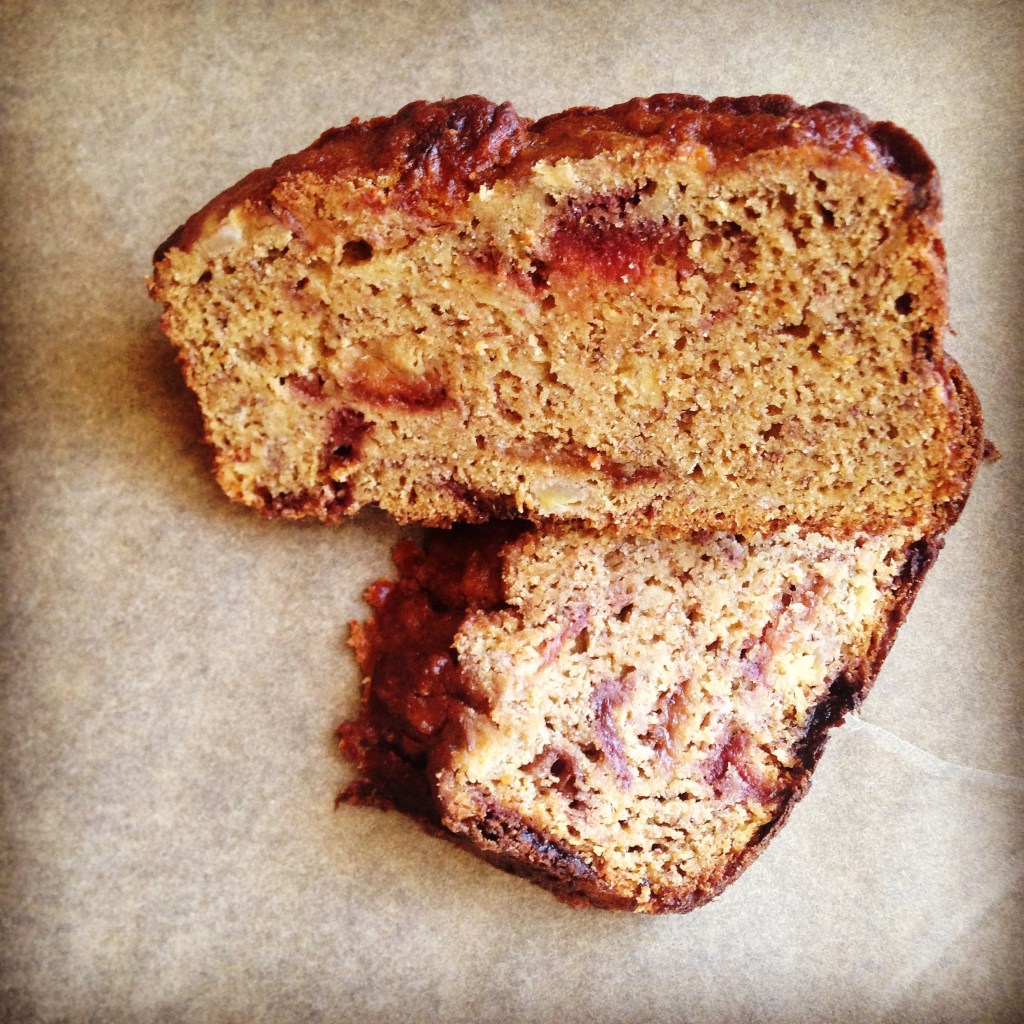 Strawberry Banana Bread