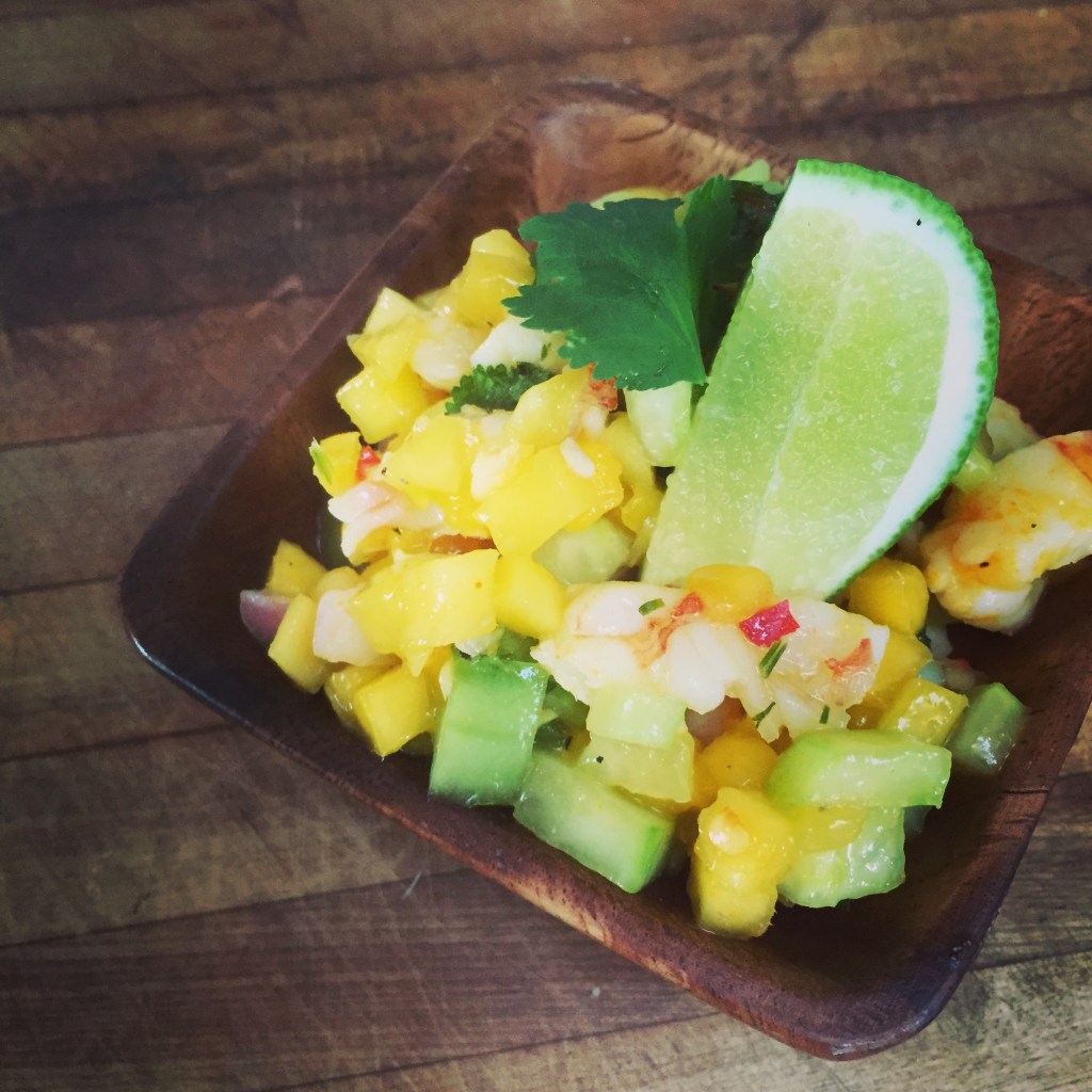 Spicy Mango Shrimp&nbsp;Salad