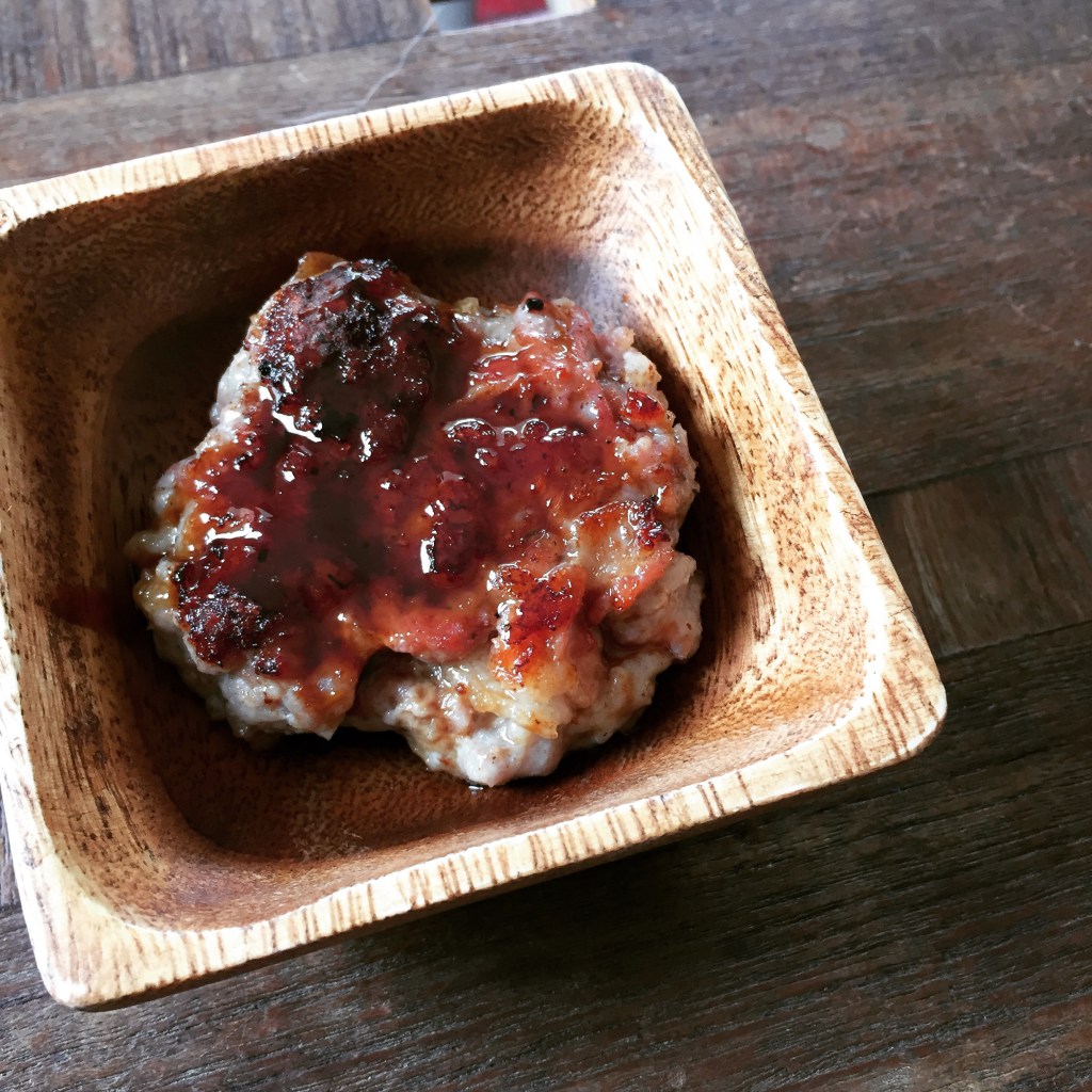 Bacon Breakfast Sausage with Apple Balsamic&nbsp;Glaze