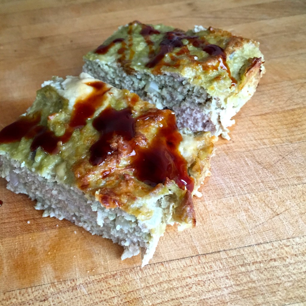 Basil Cream Meatloaf with Balsamic&nbsp;Drizzle