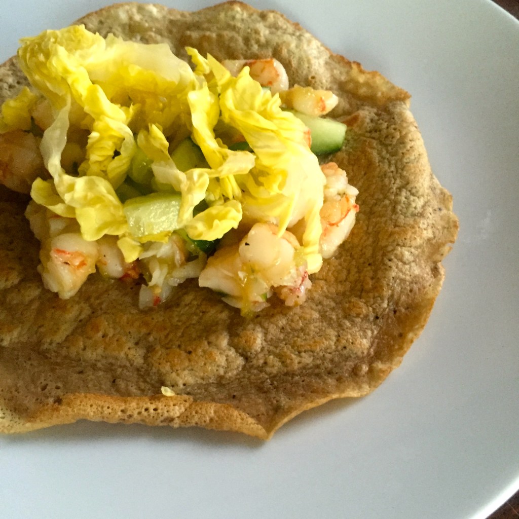 Salsa Verde Shrimp&nbsp;Tacos