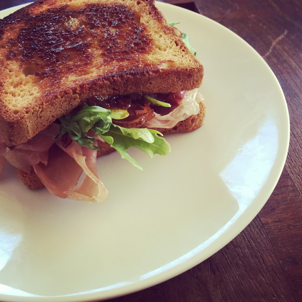 StoneHaus’ Prosciutto, Fig, and Goat Cheese&nbsp;Sandwich