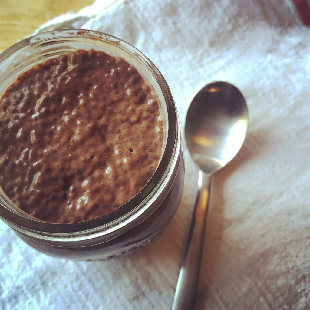 chocolate chia pudding