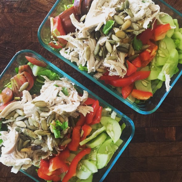 BBQ Ranch Chicken Salad