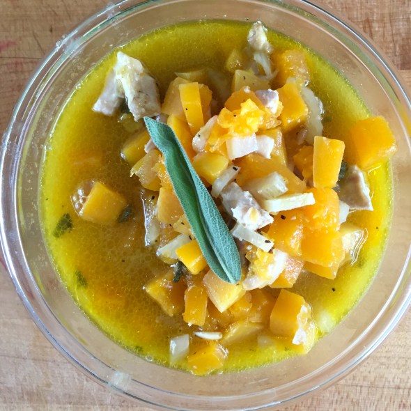 Butternut Sage Chicken Soup