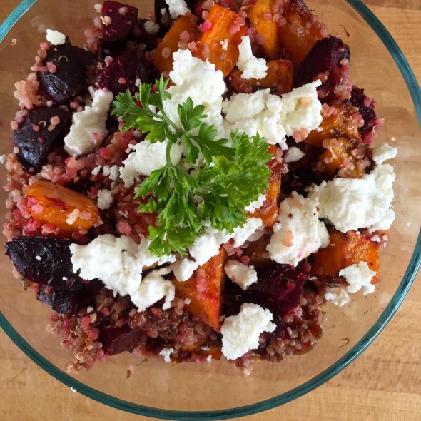 Beet and Butternut Quinoa Salad