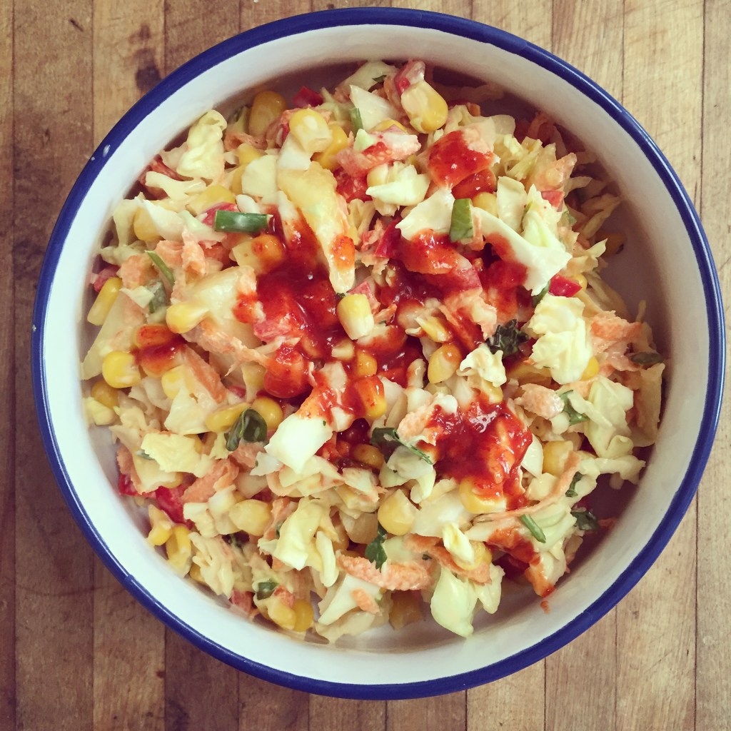 Zesty Pineapple Coleslaw