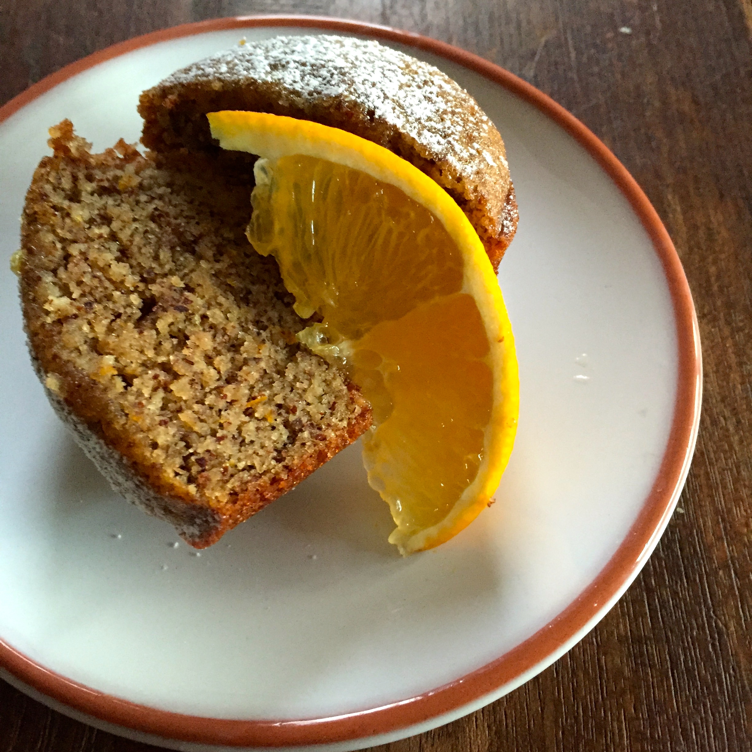 Maple Orange Almond Cake