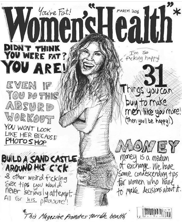 Womens' Health Mag Cover