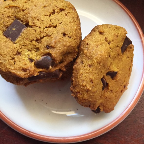 Turmeric Chocolate Chip Cookies