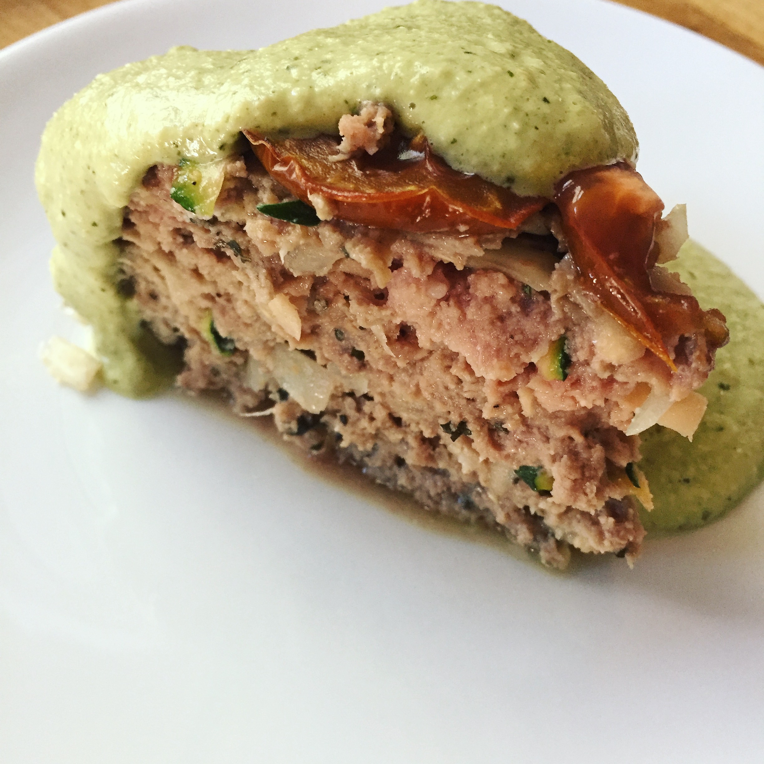 Basil Parsnip Meatloaf