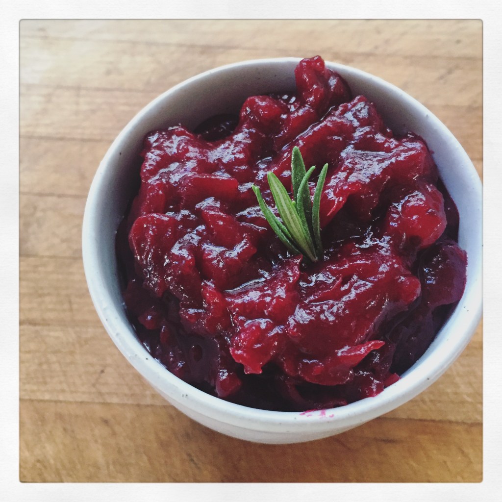 White Balsamic Cranberry&nbsp;Sauce