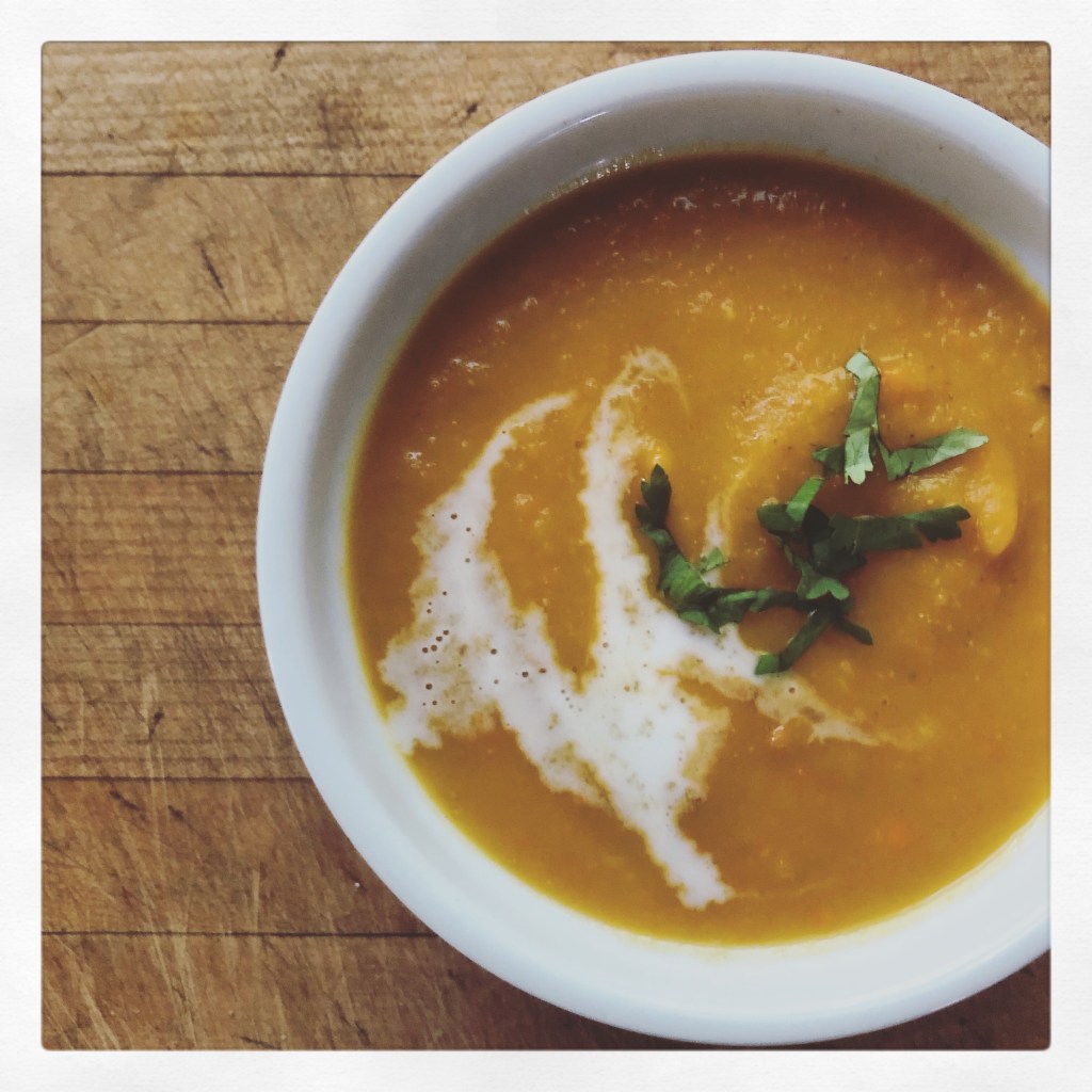 Spiced Butternut Squash&nbsp;Soup